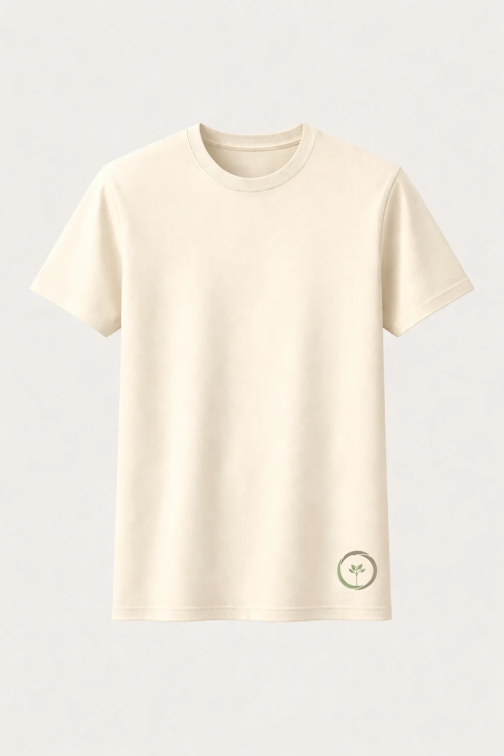 The Signature Tee in Natural